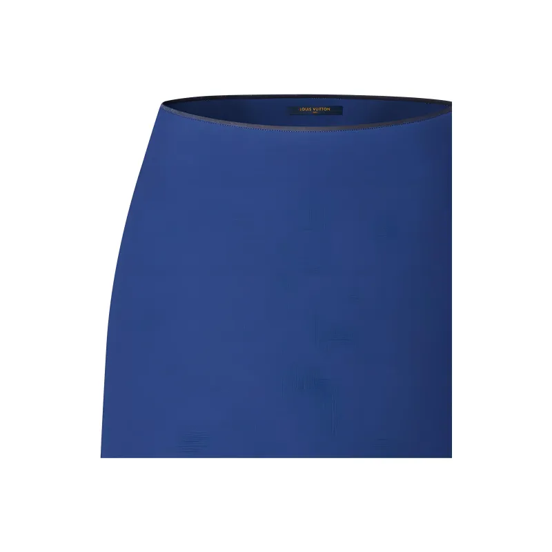 LOUIS VUITTON Bonded Jersey Mini Skirt-3