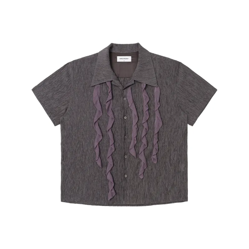 SIMPLE PROJECT Shirt Unisex Dark Gray-0