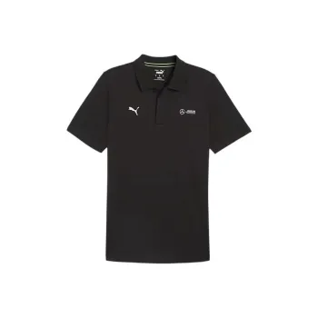 PUMA Mercedes Polo Shirt Men's Black