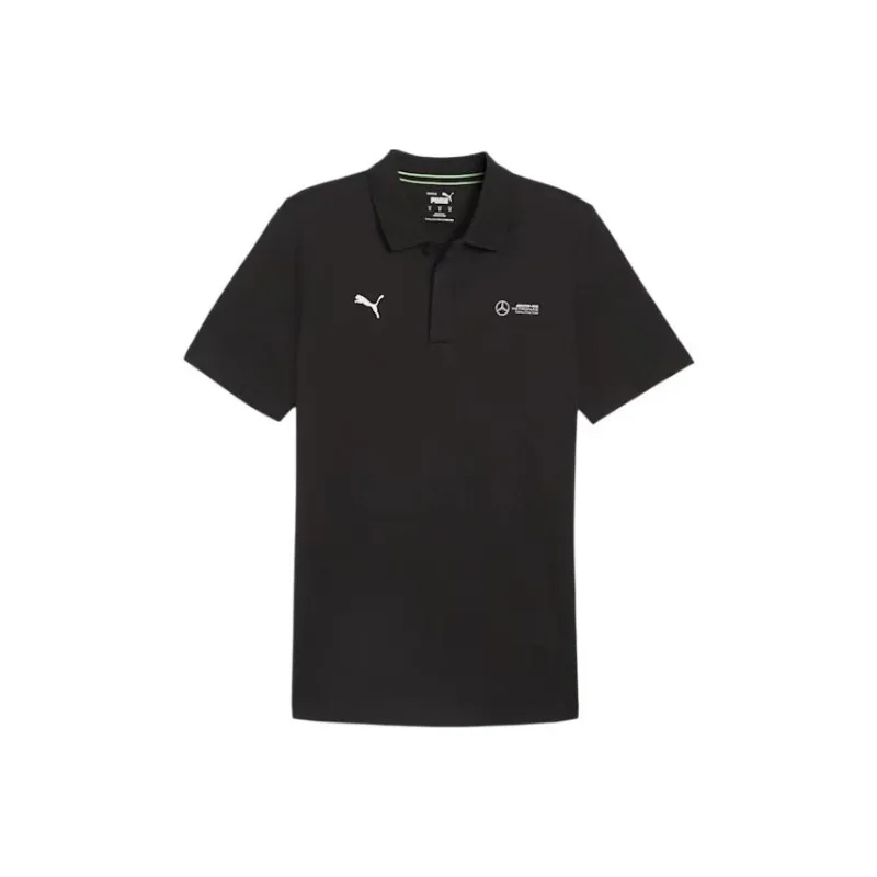 PUMA Mercedes Polo Shirt Men's Black-0