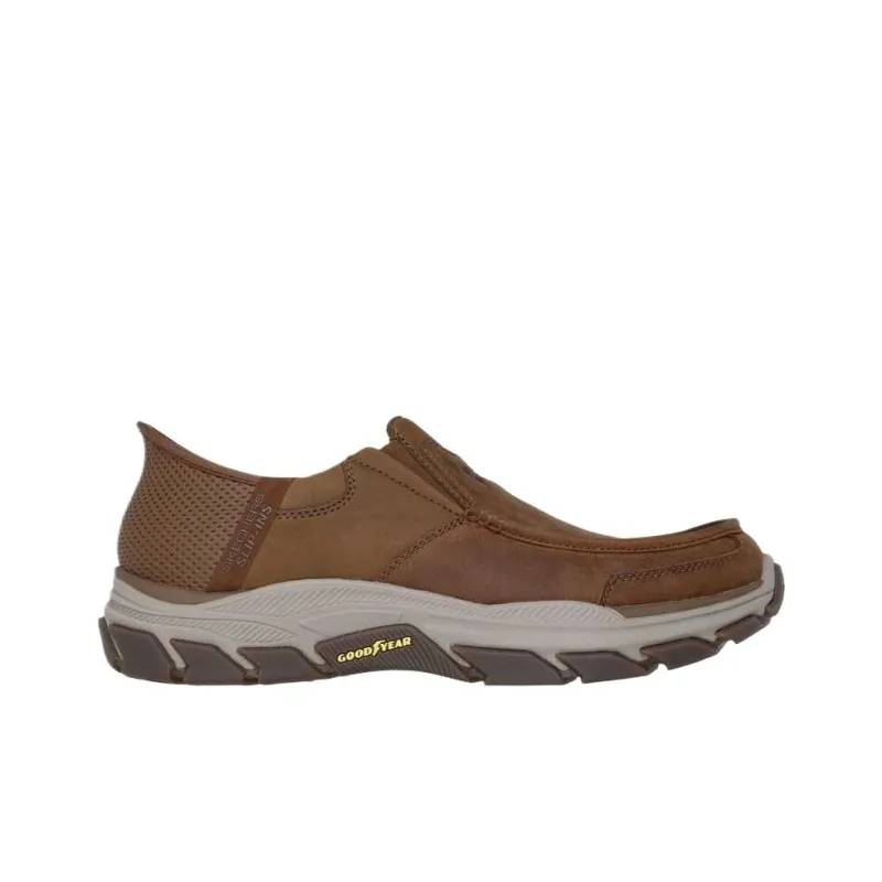 Skechers Low Top Casual Shoes Men's Brown-1