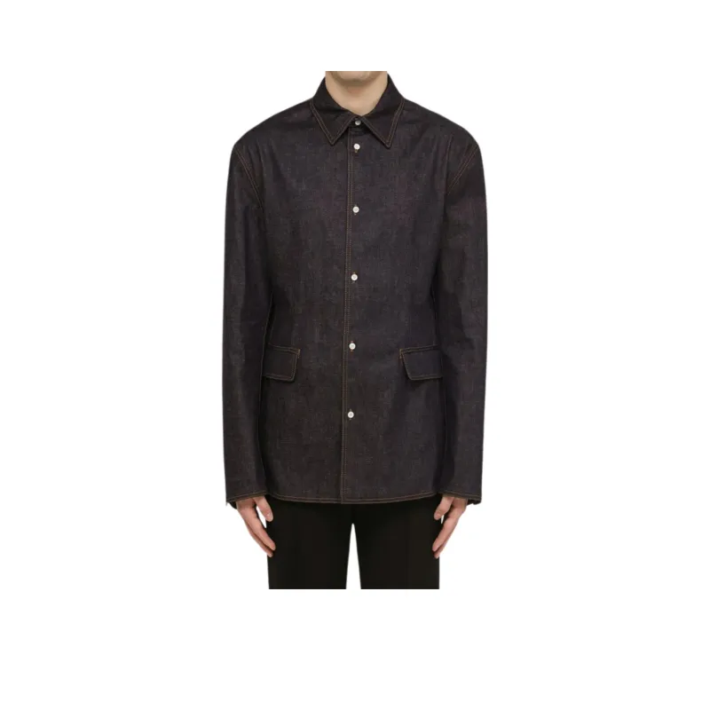PRADA Shirts Men Brown-0