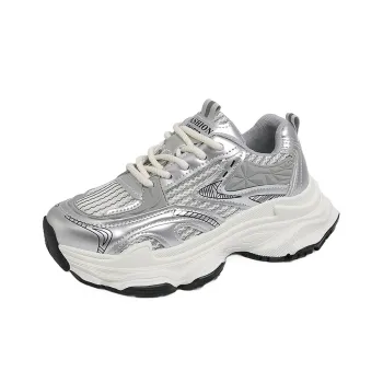 Boogie Bear Height Increasing Low Top Chunky Sneakers Women's
