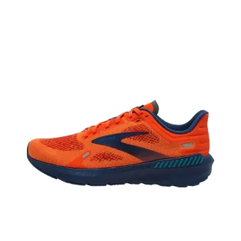 Brooks Anti Slip Wear Resistant Low Top Running Shoes Men's Orange