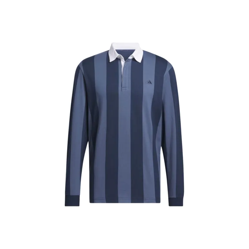 Adidas Free Shipping With AdiClub Go-To Long Sleeve Rugby Polo Shirt-0
