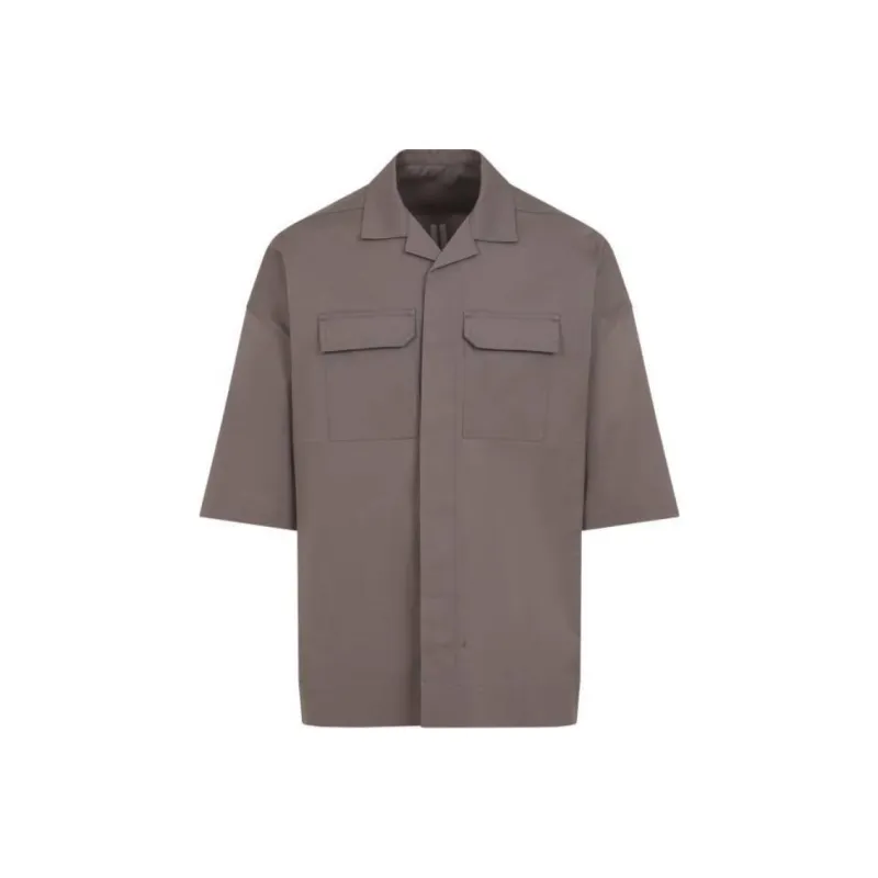 RICK OWENS Magnum Tommy Short Sleeved Shirt-0