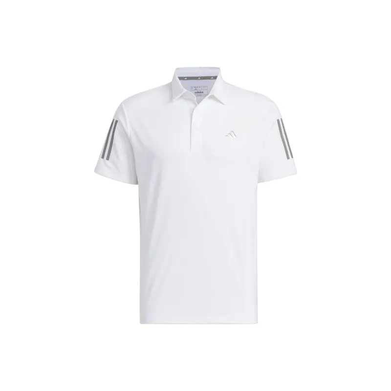 Adidas AEROREADY 3 Stripes Polo Shirt Polo Shirt Men's White-0