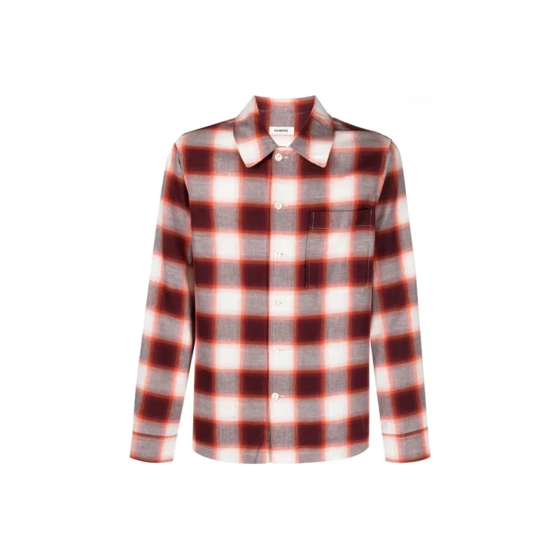Sandro Shirts Unisex Red-0