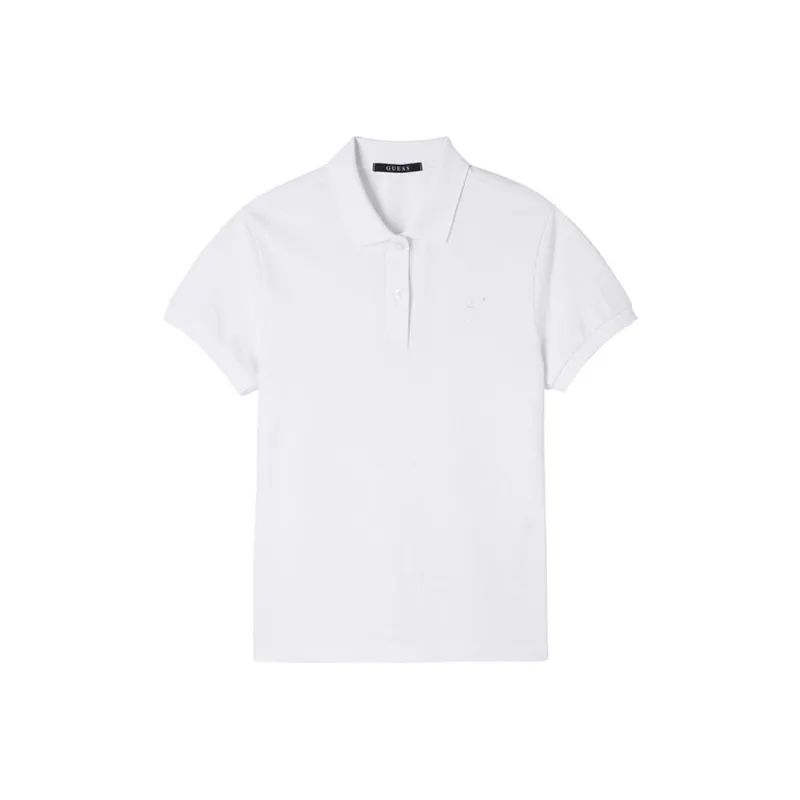 GUESS Polo Shirts Men White-0