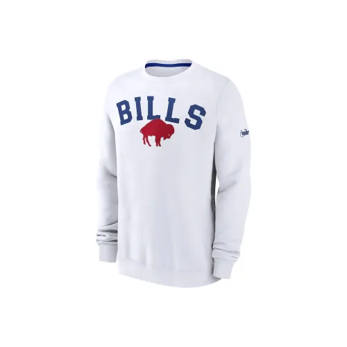 Nike x NFL Collaboration Buffalo Bills Athletic Team Sweatshirt Men's White
