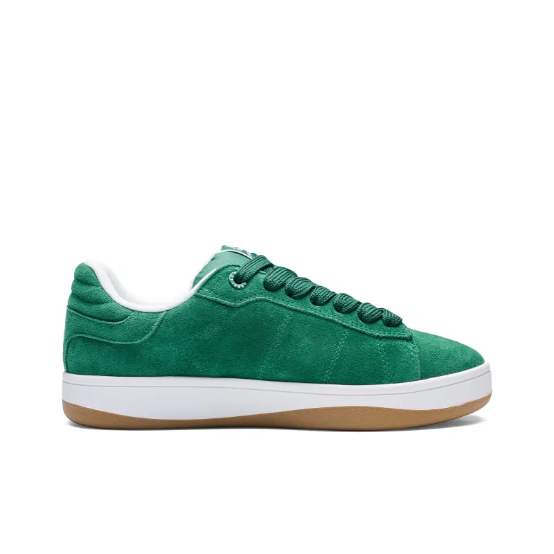 Kappa Back to Back Anti Slip Wear Resistant Low Top Skateboard Shoes Unisex Fir Wood Green-1