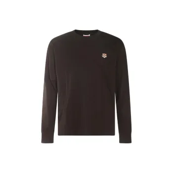 KENZO Lucky Tiger Embroidered Long Sleeved T-Shirt