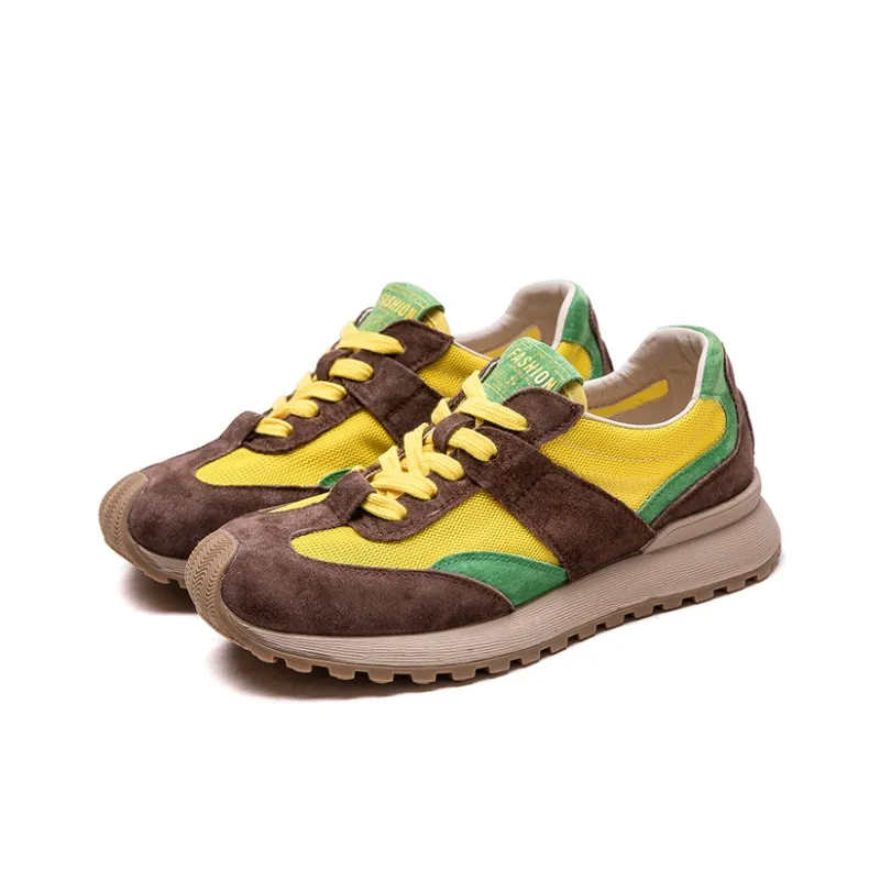 Chibang Height Increasing Lightweight Breathable Low Top Chunky Sneakers Women's-18