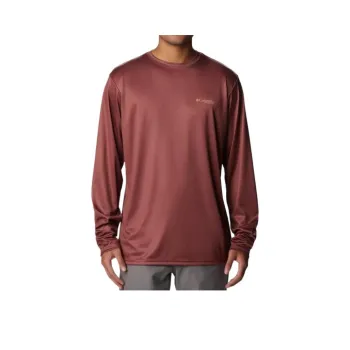 Columbia PHG Terminal Shot Omni-Shade Shirt Men's Red