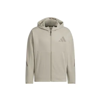 Adidas True Healing Series ZNE COOL Jacket Men's Light Sesame Gray Brown