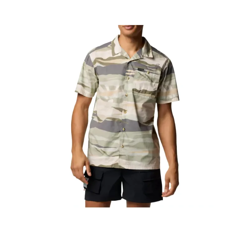 Columbia Pine Canyon Shirt Men's Green-0