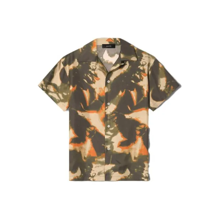 AMIRI All Over Camo Camp Shirt-0