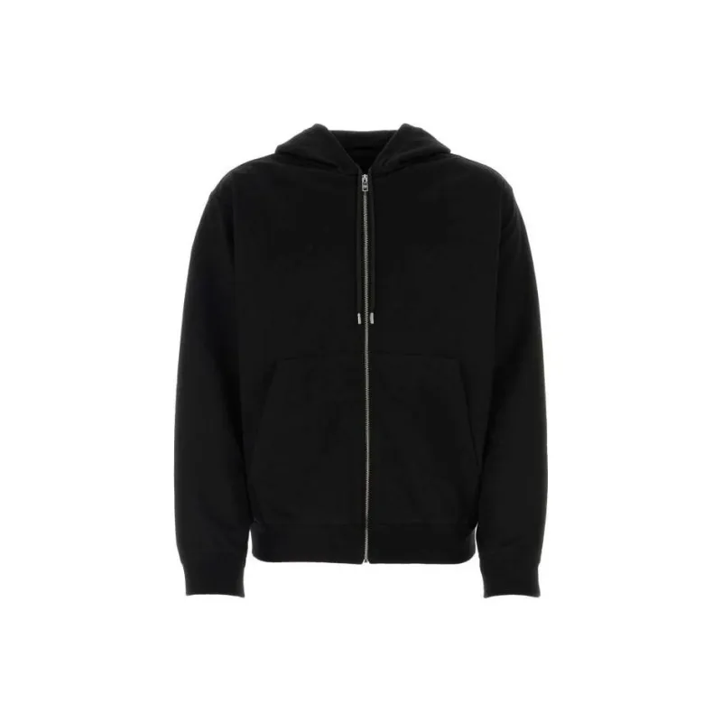 PRADA Zip Up Drawstring Hoodie-0