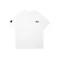 White Black (High-Quality Heavyweight Short-Sleeved T-Shirts)