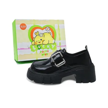 Budding Bear Casual Single Shoes Women's Black