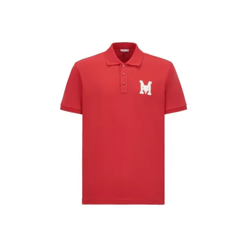 Moncler SS24 Year Of The Dragon Collection Polo Shirt Men's Red