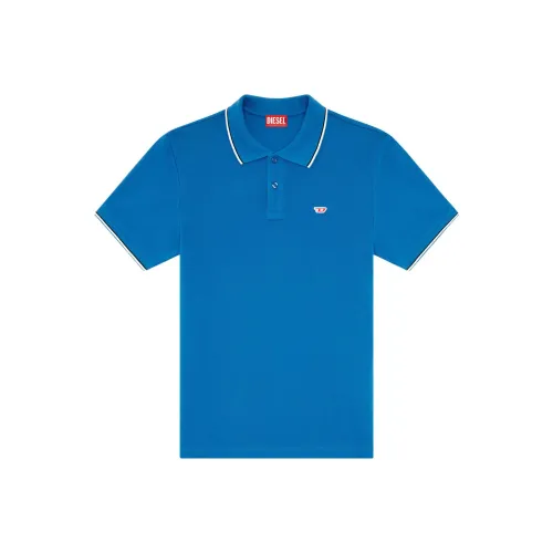 DIESEL Polo Shirts Men Blue