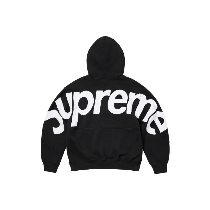 Supreme Big Logo Jacquard Hooded Sweatshirt-2