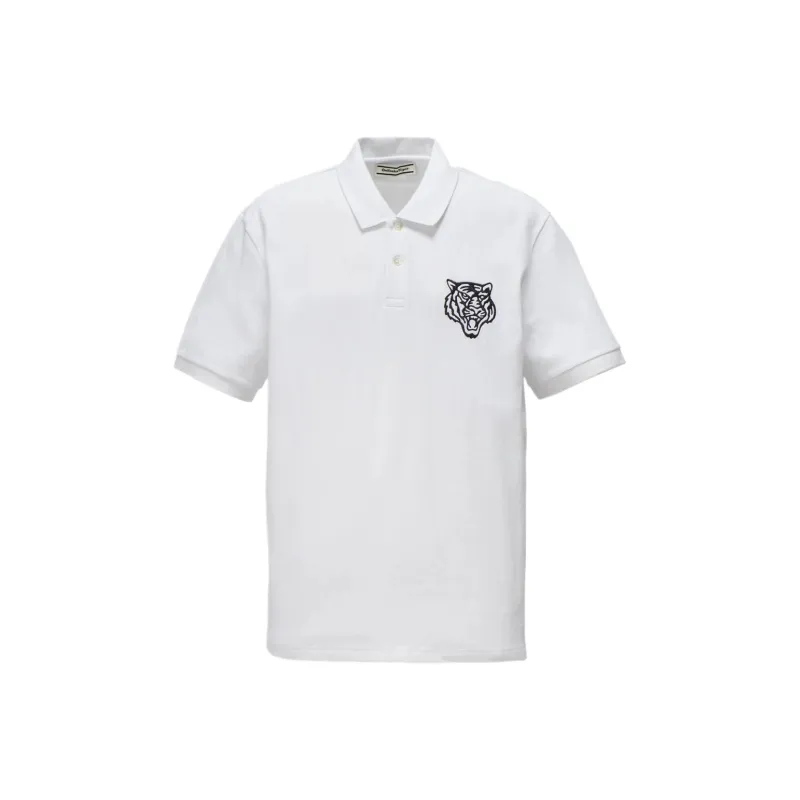 Onitsuka Tiger Polo Shirt Unisex White-0
