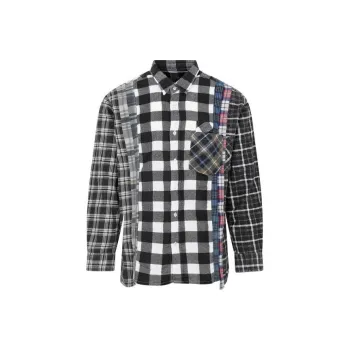 Needles Patchwork-design Shirt