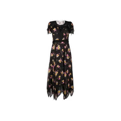 COACH Short-Sleeved Dresses Women's Black