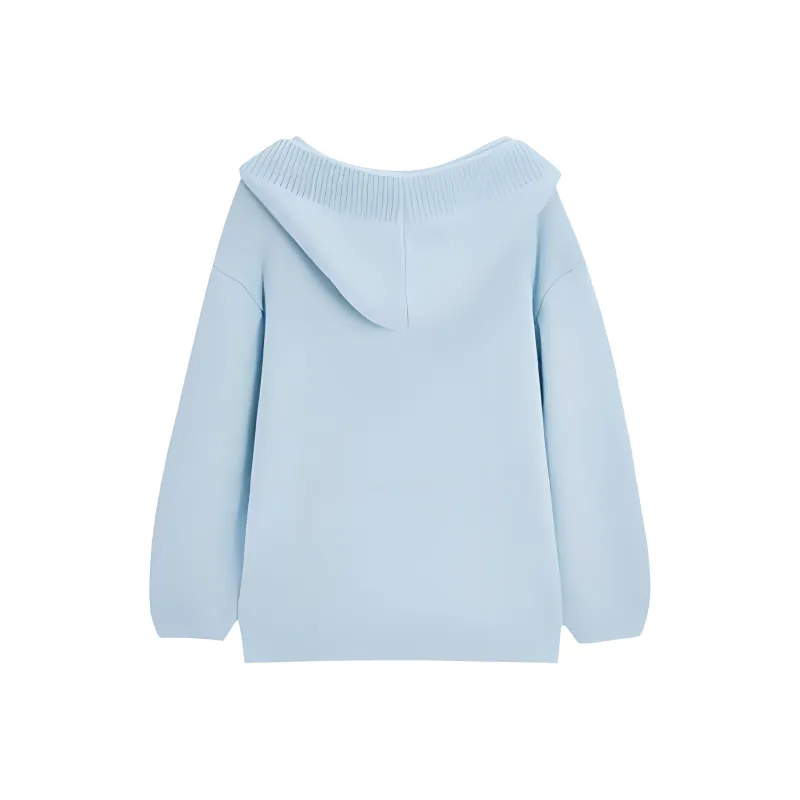Love To Serve Knitwear Women's Light Blue-1