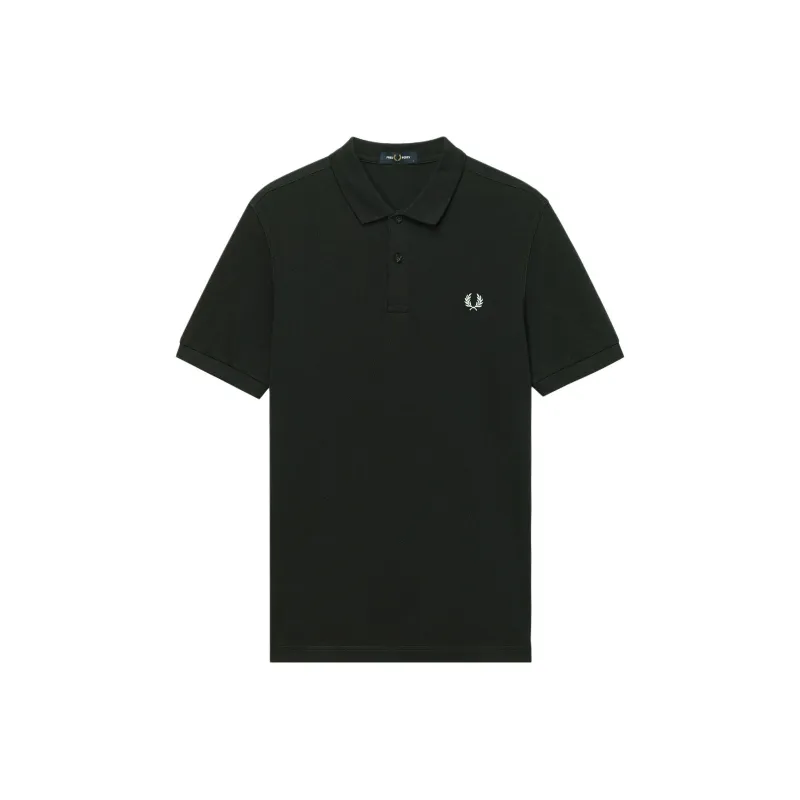 FRED PERRY Logo embroidered Polo Shirt-0