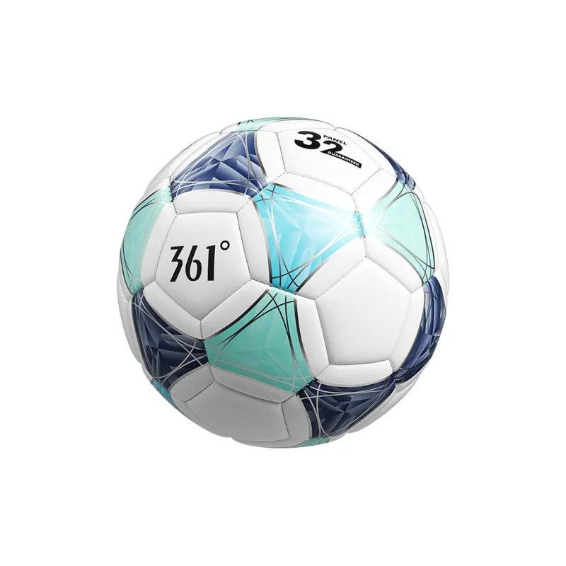 361° Size 45 Soccer PVC Machine Stitched Soccer Ball Unisex Turquoise-1