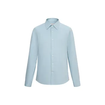 RARE Long Sleeved Shirts Men's Gray Green