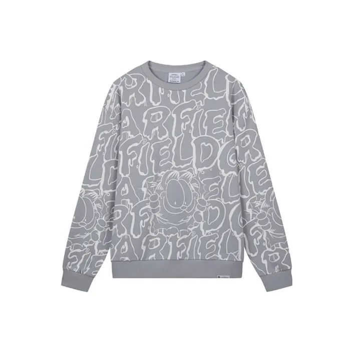 Fun x JIAFEIMAO Sweatshirt Unisex Gray-0