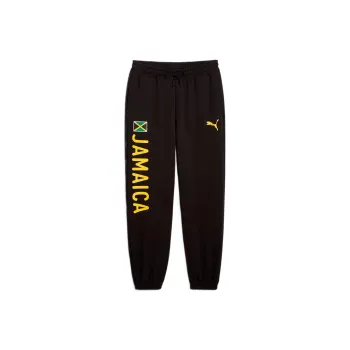 PUMA Village Wear Knitted Sweatpants Men's Black 01
