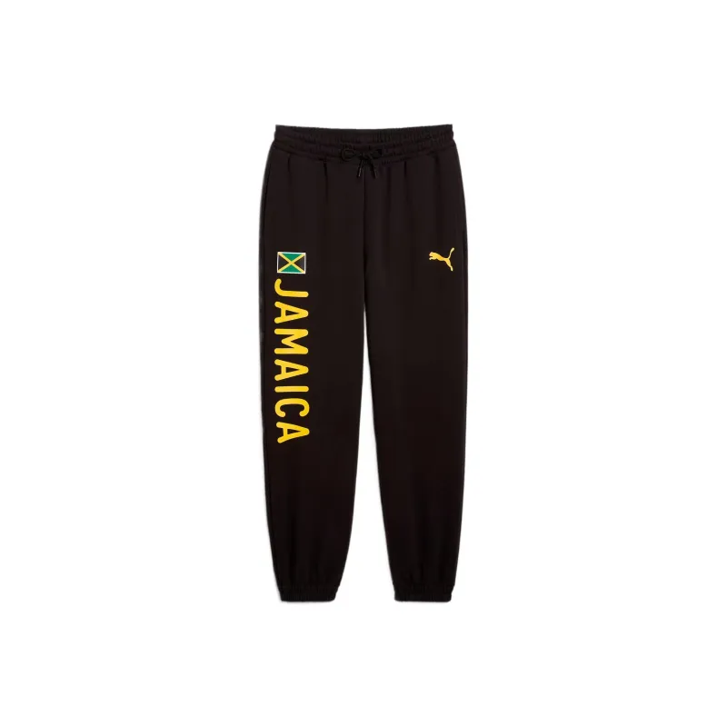 PUMA Village Wear Knitted Sweatpants Men's Black 01-0