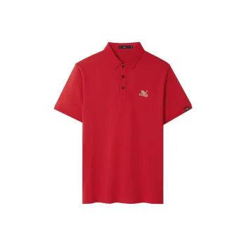 HLA Polo Shirts Men Red 17