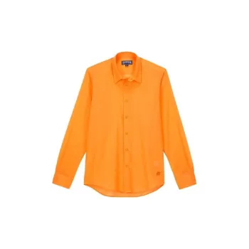 Vilebrequin Caracal Turtle embroidered Voile Shirt