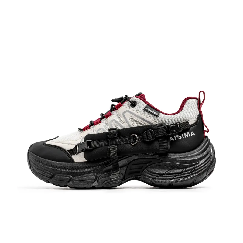 Bull Thunder Breathable Height Increase Low Top Chunky Sneakers Men's-10