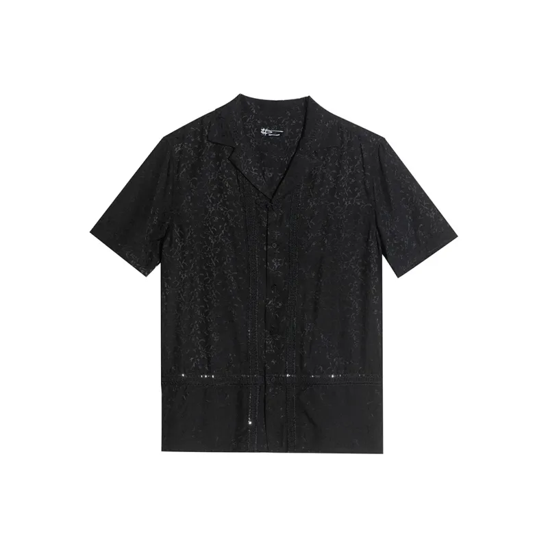 ANDREW MACKENZIE Shirts Men Black-0