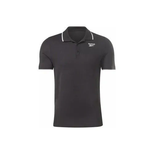Reebok RI LEFT CHEST LOGO POLO Polo Shirt Men's Dark Gray