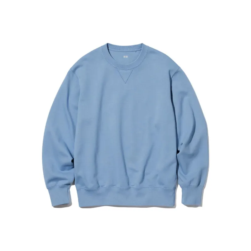 UNIQLO Sweatshirt Unisex Sky Blue-0