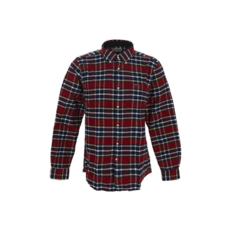 BARBOUR Shirts Men Red-0