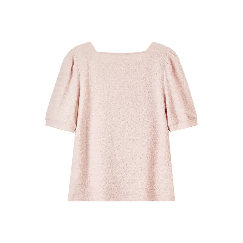 SENTUBILA Puff Sleeve T Shirt Women's-6