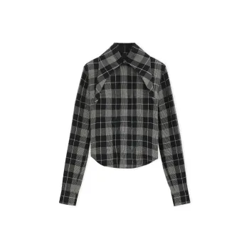 LOEWE SS25 Shirt Men's Black White