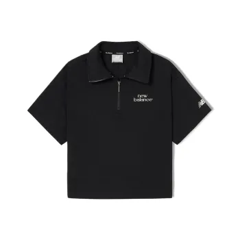 New Balance Polo Shirt Unisex Black