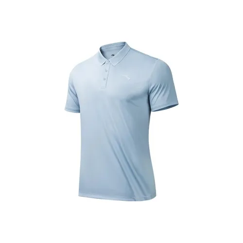 Anta Variety Training Collection Polo Shirt Men's Spread Wings Blue