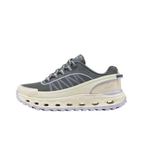 Skechers OUTDOOR WOMENS Anti Slip Wear Resistant Low Top Outdoor Shoes Women's Beige Gray