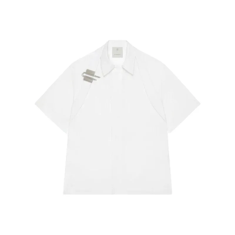 Givenchy Shirts Men White-0